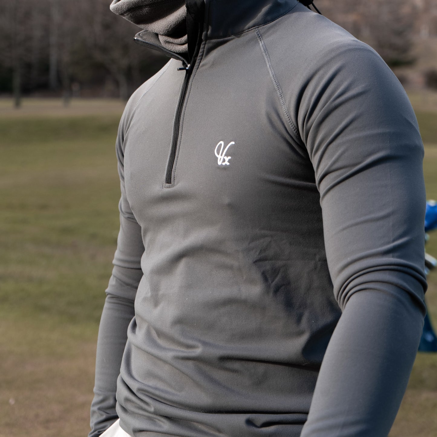 Maplewood Grey Quarter-Zip