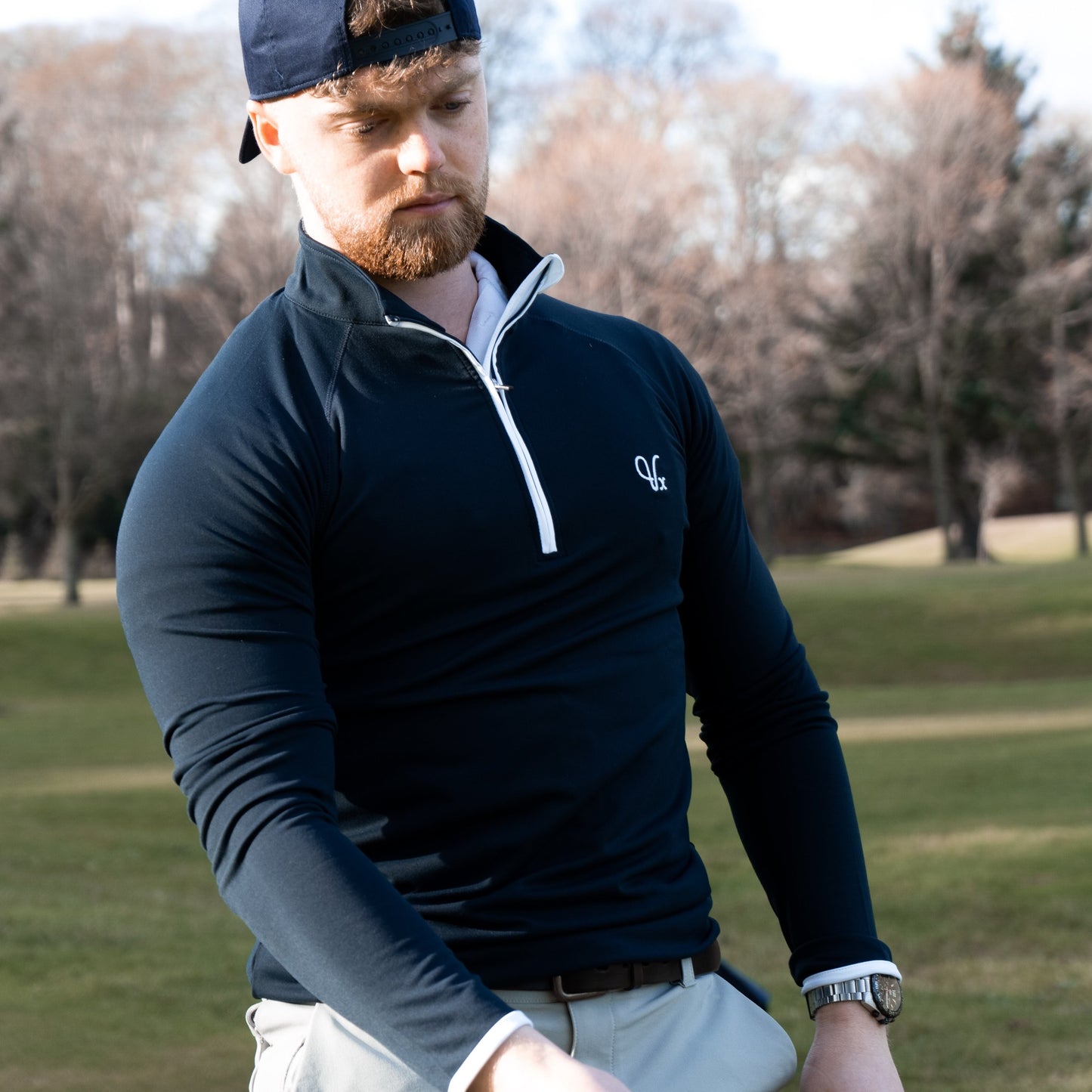 Windsor Navy Quarter-Zip