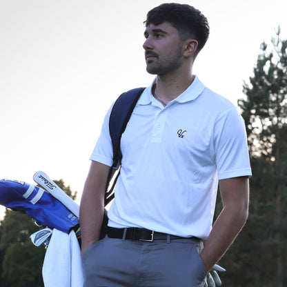 Prestwick White Players Polo